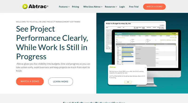 Abtrac, as its maker shows it