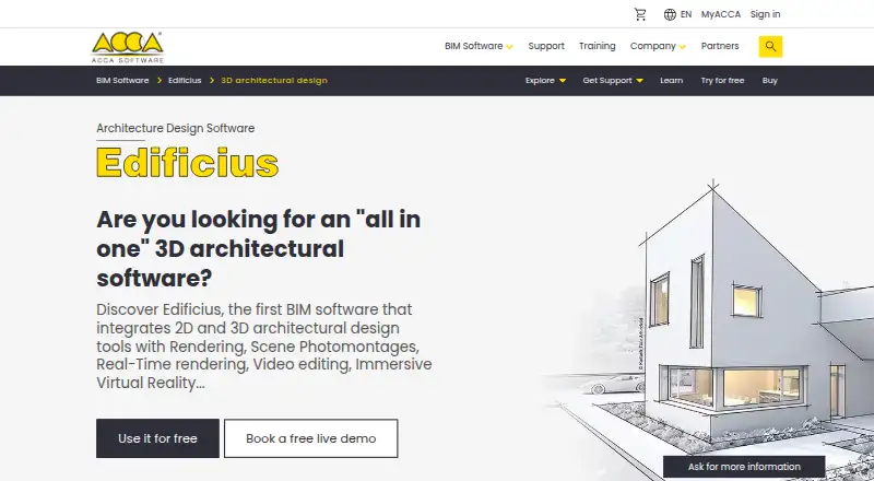 Edificius, as its maker shows it