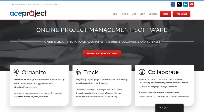 AceProject, as its maker shows it