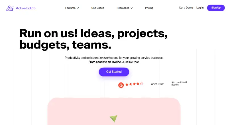 ActiveCollab, as its maker shows it