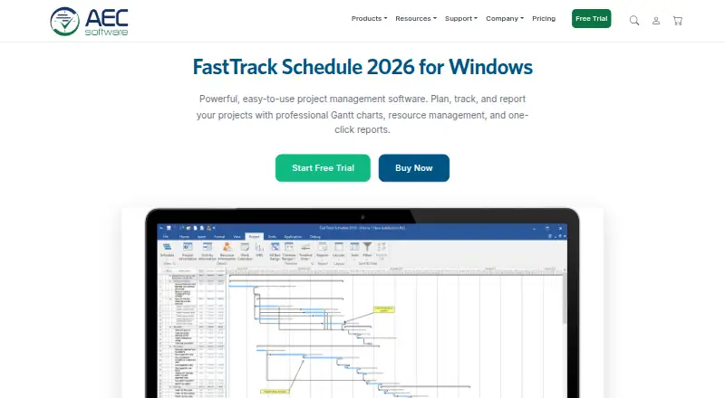 FastTrack Schedule, as its maker shows it