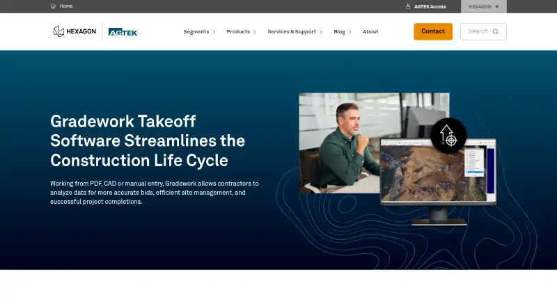 The AGTEK Gradework homepage