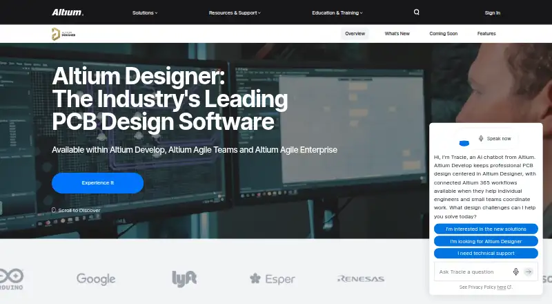 Altium Designer, as its maker shows it