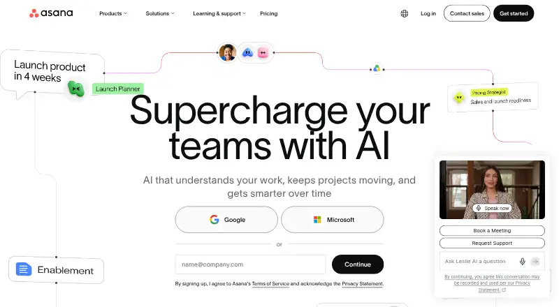 Asana, as its maker shows it