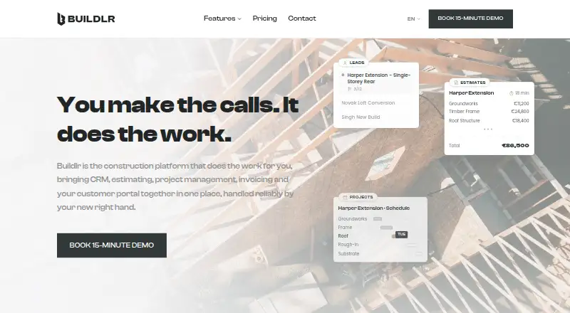 Buildlr, as its maker shows it