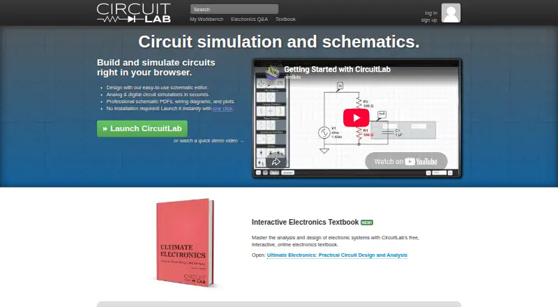 CircuitLab, as its maker shows it