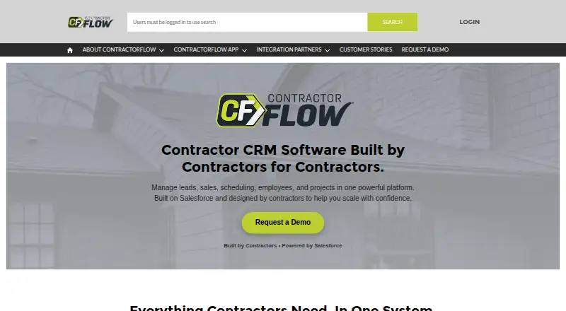 ContractorFlow, as its maker shows it