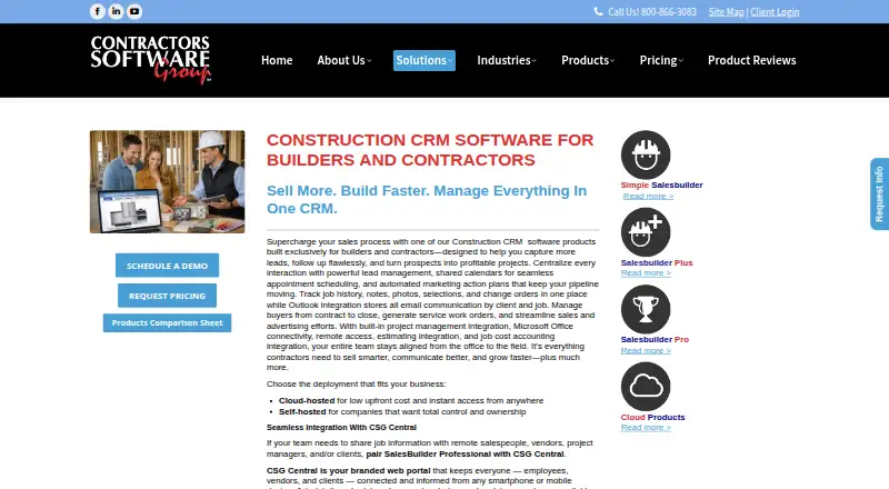 SalesBuilder, as its maker shows it