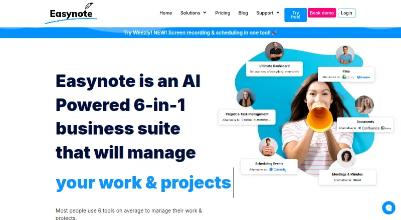 Easynote, as its maker shows it