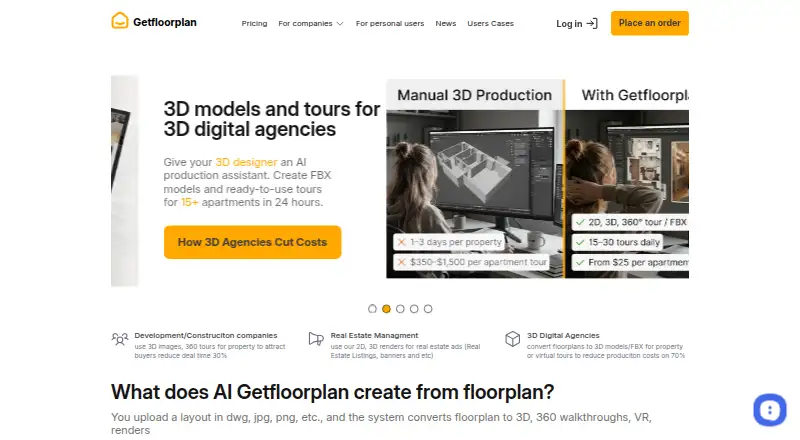 Getfloorplan, as its maker shows it