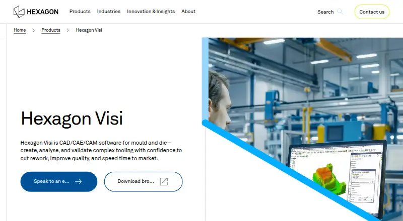 Hexagon VISI, as its maker shows it