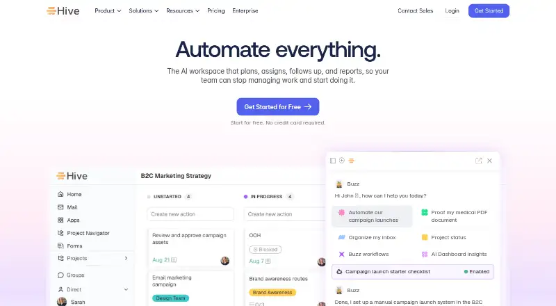 Hive, as its maker shows it