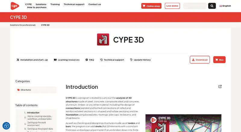 CYPE Architecture, as its maker shows it