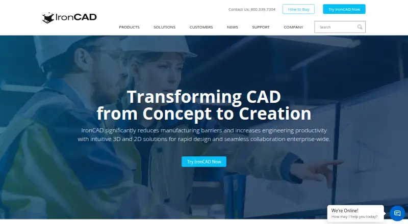 IRONCAD, as its maker shows it