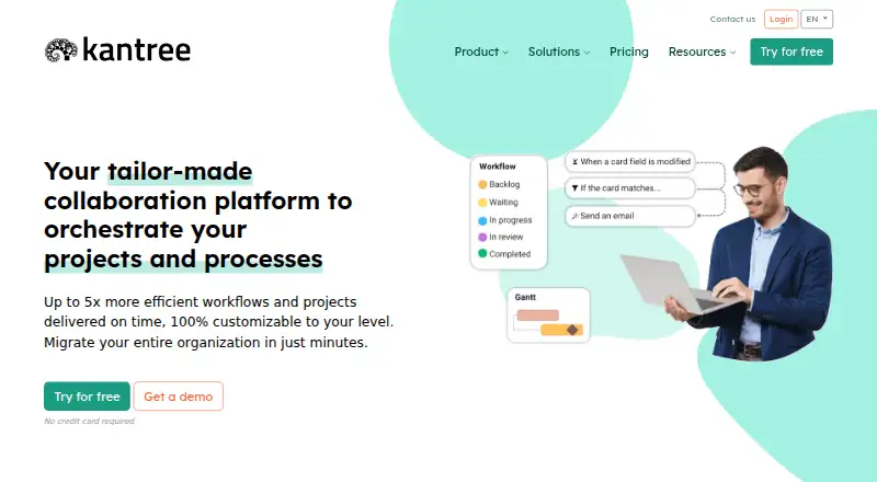 Kantree, as its maker shows it