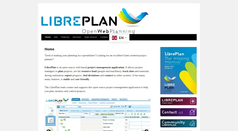 LibrePlan, as its maker shows it