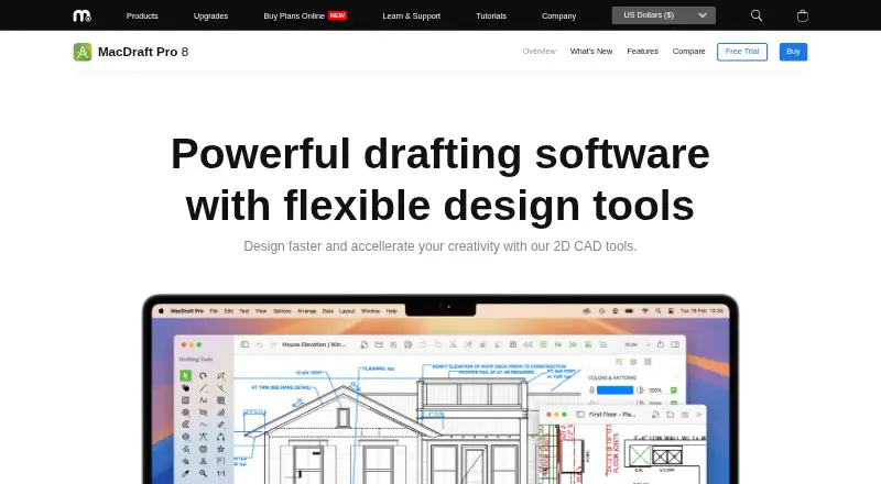 MacDraft Professional, as its maker shows it