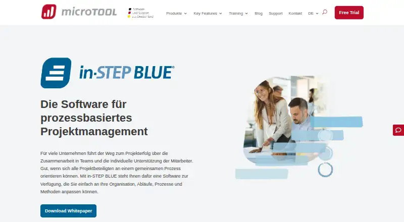 in-STEP BLUE, as its maker shows it