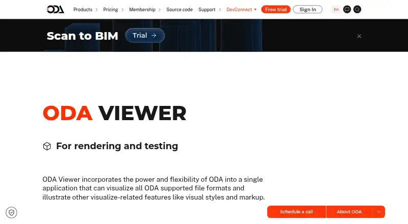 ODA Viewer, as its maker shows it