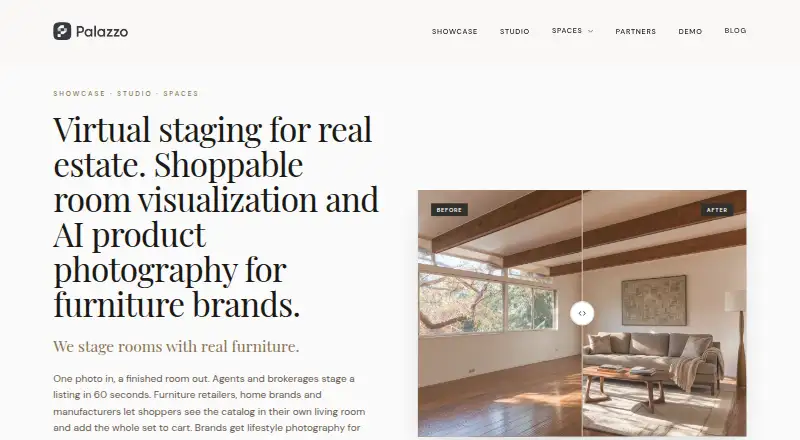 Palazzo, as its maker shows it