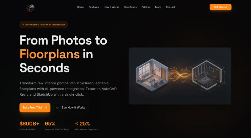 Photo2Plan, as its maker shows it