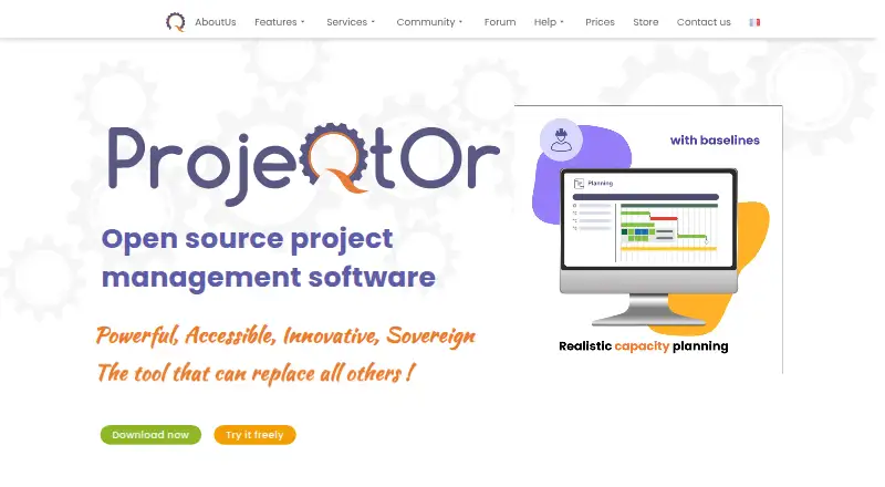 ProjeQtOr, as its maker shows it