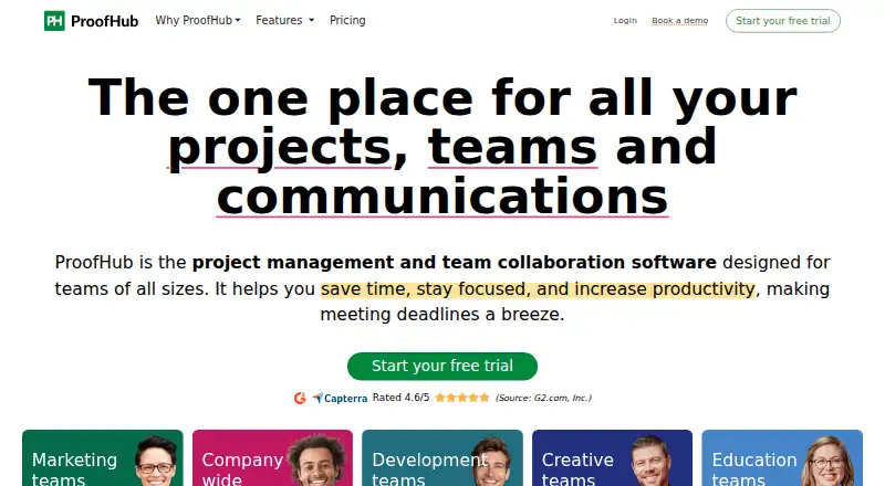 ProofHub, as its maker shows it