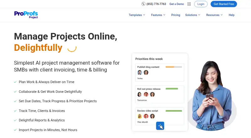 ProProfs Project, as its maker shows it