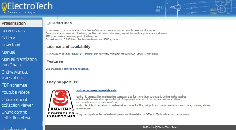 QElectroTech, as its maker shows it