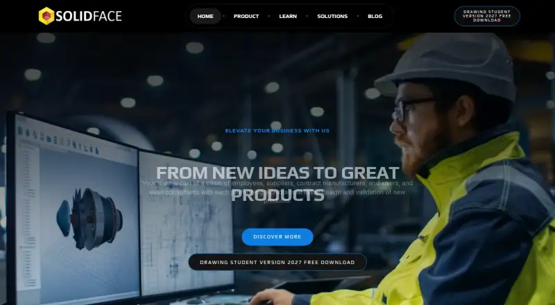 SolidFace, as its maker shows it