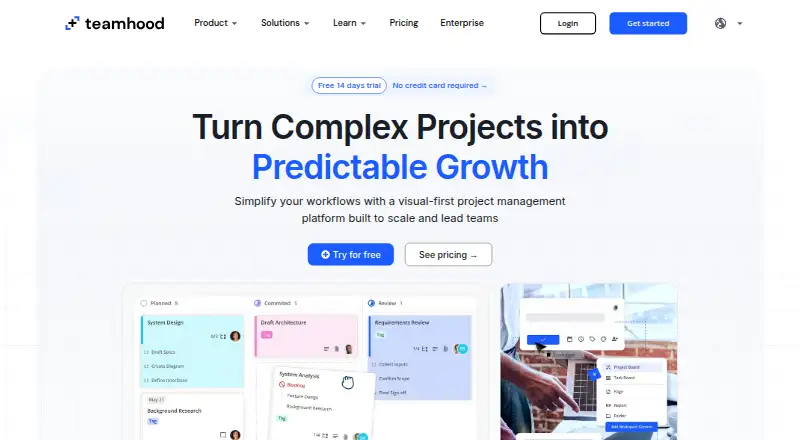 Teamhood, as its maker shows it