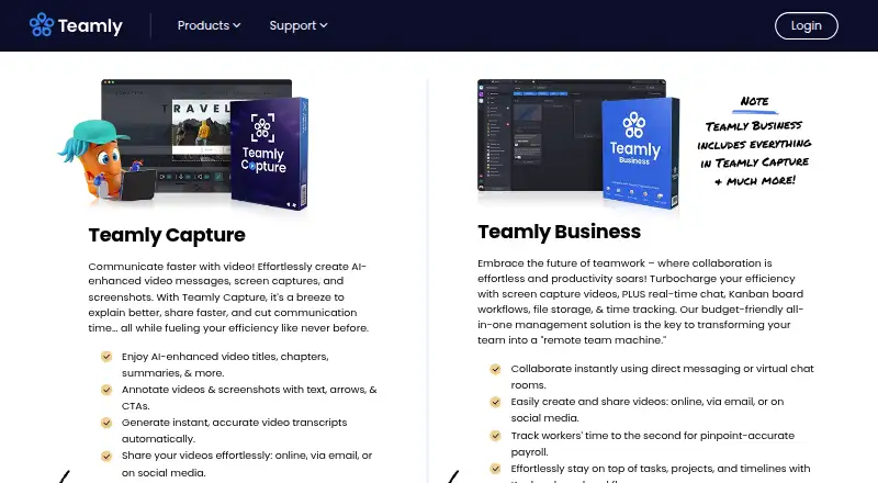 Teamly, as its maker shows it