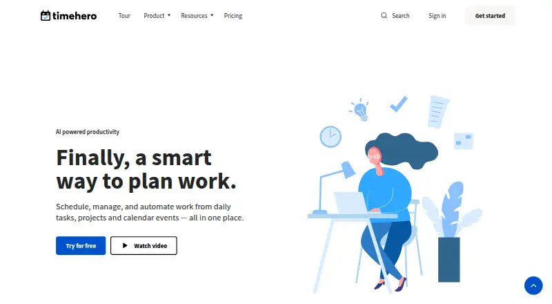 TimeHero, as its maker shows it