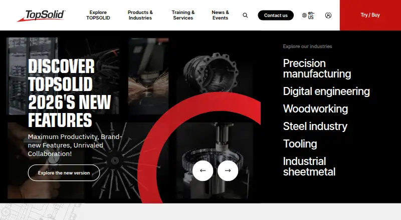 TopSolid'Design, as its maker shows it