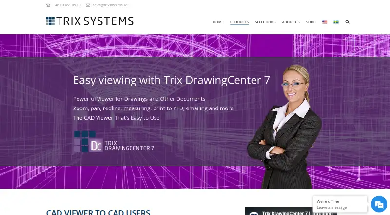 Trix DrawingCenter, as its maker shows it