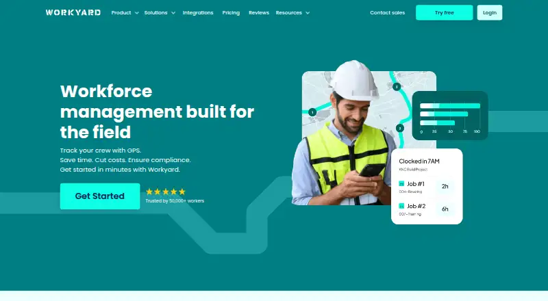 Workyard, as its maker shows it