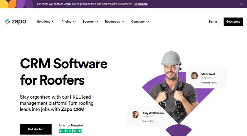 Zapo CRM, as its maker shows it