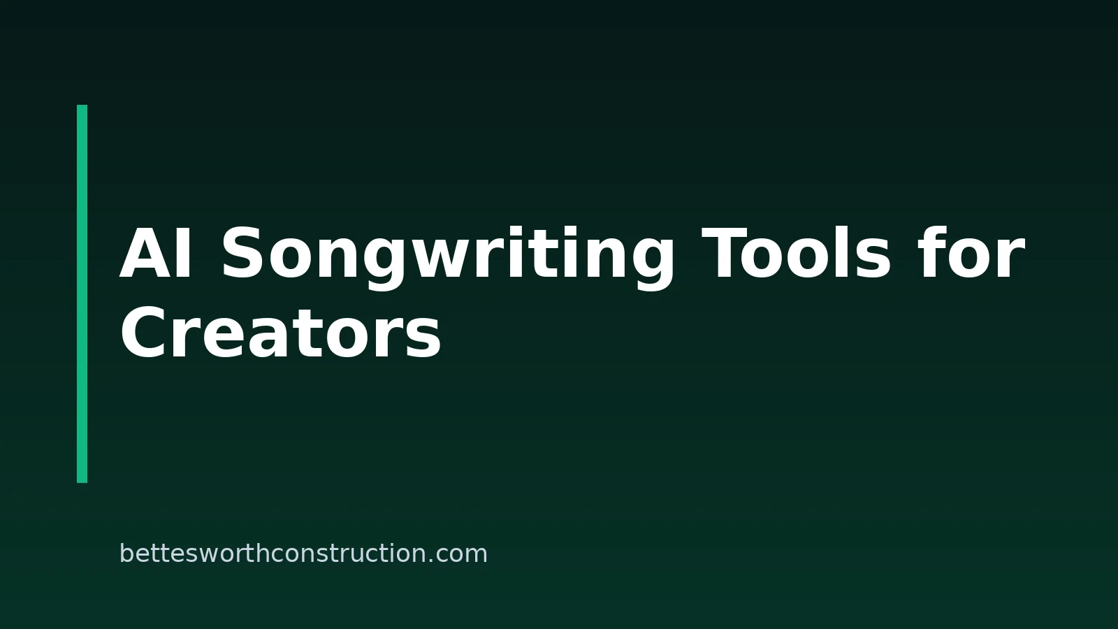 Best AI Songwriting Tools for Smart-Home Creators in 2026